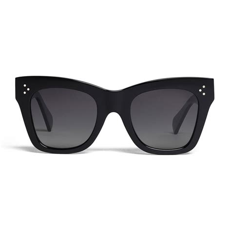 celine thick cat eye sunglasses|are celine sunglasses polarized.